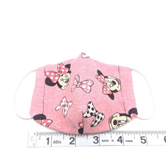 Other - 2/$25! New Handmade Face Mask Pink Minnie Mouse